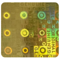 ORO HOLOGRAFICO CUADRADO